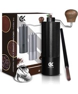 Manual Coffee Grinder, 30g Capacity, CNC Burr, Adjustable Coarseness, Black - $553.42 MXN
