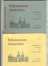 Rijksmuseum Amsterdam Serie 1 &amp; Serie 2 Booklets 1930&#39;s Color Art Pictures  - £19.71 GBP