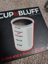 Cup Of Bluff Game The 3 Dice Cup Of Deceit Fast Fun Game Complete - £4.71 GBP