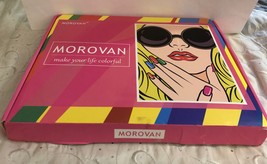 Morovan Poly Nail Extension Gel Kit Enhancement Builder Temp Color Changing - £76.26 GBP