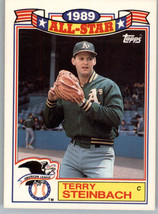 1990 Topps Glossy All Stars 20 Terry Steinbach  Oakland Athletics - £2.35 GBP