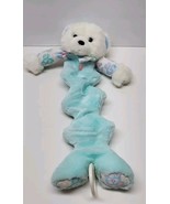 Vintage Carter’s Baby Musical Pull Teddy Bear Crib Toy Plush Lovey Blue - $37.18 CAD