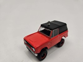 1969 Ford Bronco Red Black Christmas Ornament - $34.99