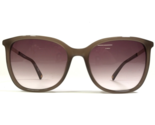 Nine West Sunglasses NW609S 272 Brown Gold Cat Eye Frames with Purple Le... - £40.51 GBP