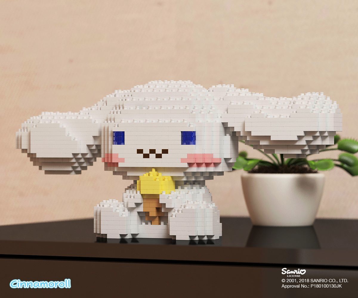 Sanrio Cinnamoroll Sculptures (JEKCA Lego Brick) DIY Kit Item image 4