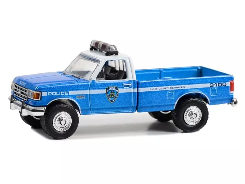 1991 Ford F-250 - (NYPD) Emergency Services 1:64 Scale Model Toys - $32.99