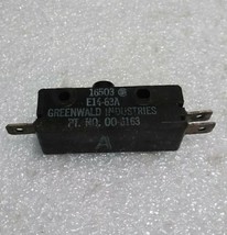 Washer/Dryer Enclosed Switch 16503 E14-63A Greenwald P/N: 00-6163 [USED] - $128.15 MXN