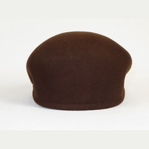 Men Fashion Classic Flannel Wool Ascot Ivy Hat Bruno Capelo Tyson TY101 Brown image 3