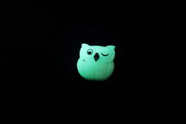 Vtg Avon Winking Owl Glow in the Dark Pin and Pendant 80's Adorable Acce... - $14.99