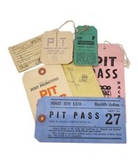 Vintage Pa/NJ Race Track Pit Passes 1940s 50s 60s Hinchcliffe Stadium Ti... - $19.99