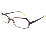 Vintage la Eyeworks Eyeglasses Frames CHOW 464 Rectangular 50-23-125 - $74.22