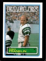 1983 Topps #139 Tony Franklin Exmt Eagles Dp *X37264 - £0.88 GBP