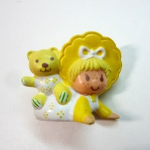 Vintage Strawberry Shortcake Butter Cookie with Jelly Bear Miniature PVC... - $5.99
