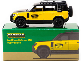 Land Rover Defender 110 &quot;Trophy Edition&quot; Yellow with Black Hood and Top and Roof - £19.44 GBP