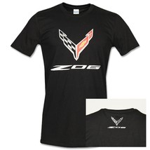 C8 Z06 Corvette Black T-Shirt - £23.58 GBP