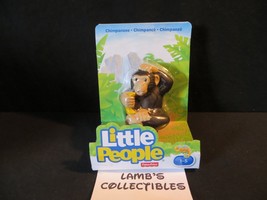 Little People Fisher-Price Chimpanzee action figure toy animal - $15.32