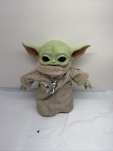 Mattel Baby Yoda Grogu The Child 11&quot; Plush Star Wars Mandalorian - $12.82