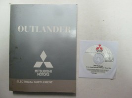2009 MITSUBISHI Outlander Service Manual CD w/ Electrical Supplement Manual *** - $89.99