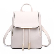 MONNET CAUTHY New Arrival Backpa Leisure Fashion Practical PU Bags Solid Color G - £45.41 GBP