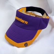 NCAA Western Illinois University Vintage Visor Hat Cap Unisex Adjustable... - £7.76 GBP