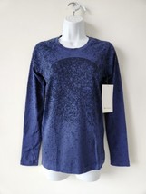 NWT LULULEMON GRKP/TRNV Dark Blue Swiftly Tech Long Sleeve 2.0 Crew Top 6 - £69.61 GBP