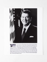 Ronald Reagan Legacy Discovery Channel 1996 8x10 Photo, 2 Negatives, Press Kit - £6.22 GBP