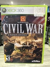 The History Channel: Civil War - A Nation Divided (Microsoft Xbox 360) Complete - £14.44 GBP
