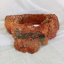 Vintage Belt Metallic Crocheted Boho Handmade Rainbow Copper Wire Bohemian Wow! - $81.69