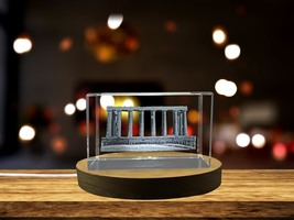 LED Base included | Monument national d'Écosse 3D Engraved Crystal Gift - $484.45 MXN - $4,846.20 MXN
