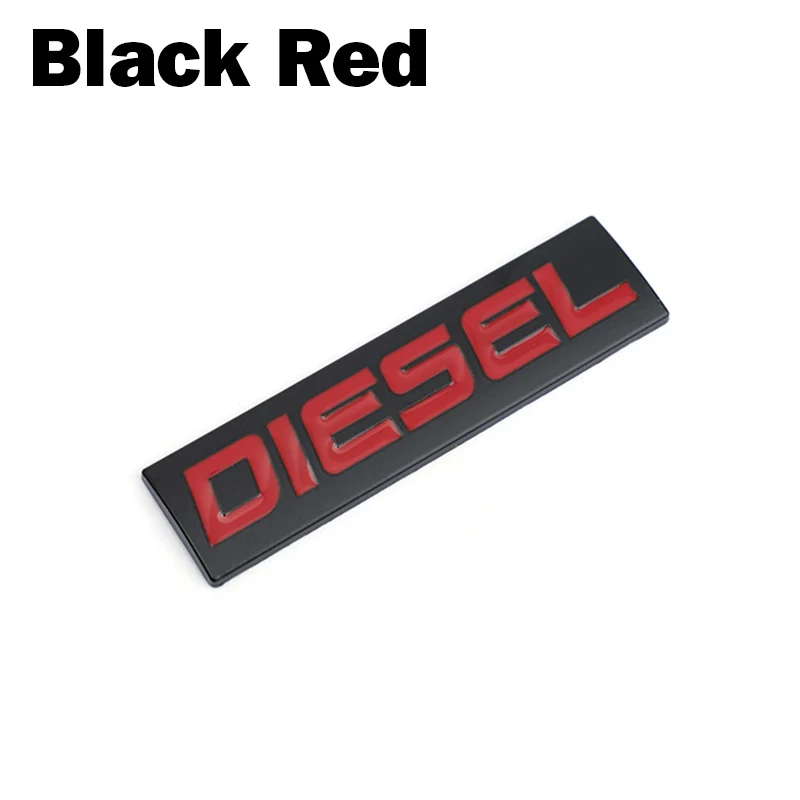 Car Styling 3D Metal Chrome Zinc Alloy Emblem Universal Diesel Logo Car ... - $16.00