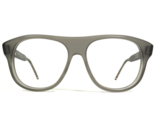 Thom Browne Eyeglasses Frames TB-008 C-T-55 Matte Clear Gray Round 55-16... - $280.29