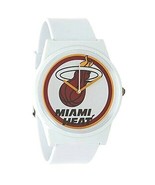 Flud NBA Basketball Miami Heat White Pantone Analog Wrist Watch New w Case - £39.02 GBP