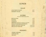 Il Cavallo Italian Restaurant Lunch Menu - $11.88