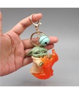 Baby Yoda Orange Keychain/Bookbag Charm/KnickKnack USA SELLER - €12,14 EUR