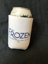 Disney Frozen drink can cover foam Broadway musical souvenir 4 in H - £4.73 GBP