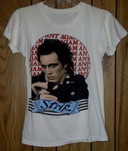 Adam Ant Concert Tour T Shirt Vintage 1984 Strip Tour Single Stitched - £86.04 GBP