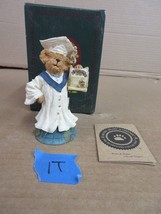 Boyds Bears IMA Scholar 227783 Celebrate Graduation Graduate Figurine Decor - $21.38