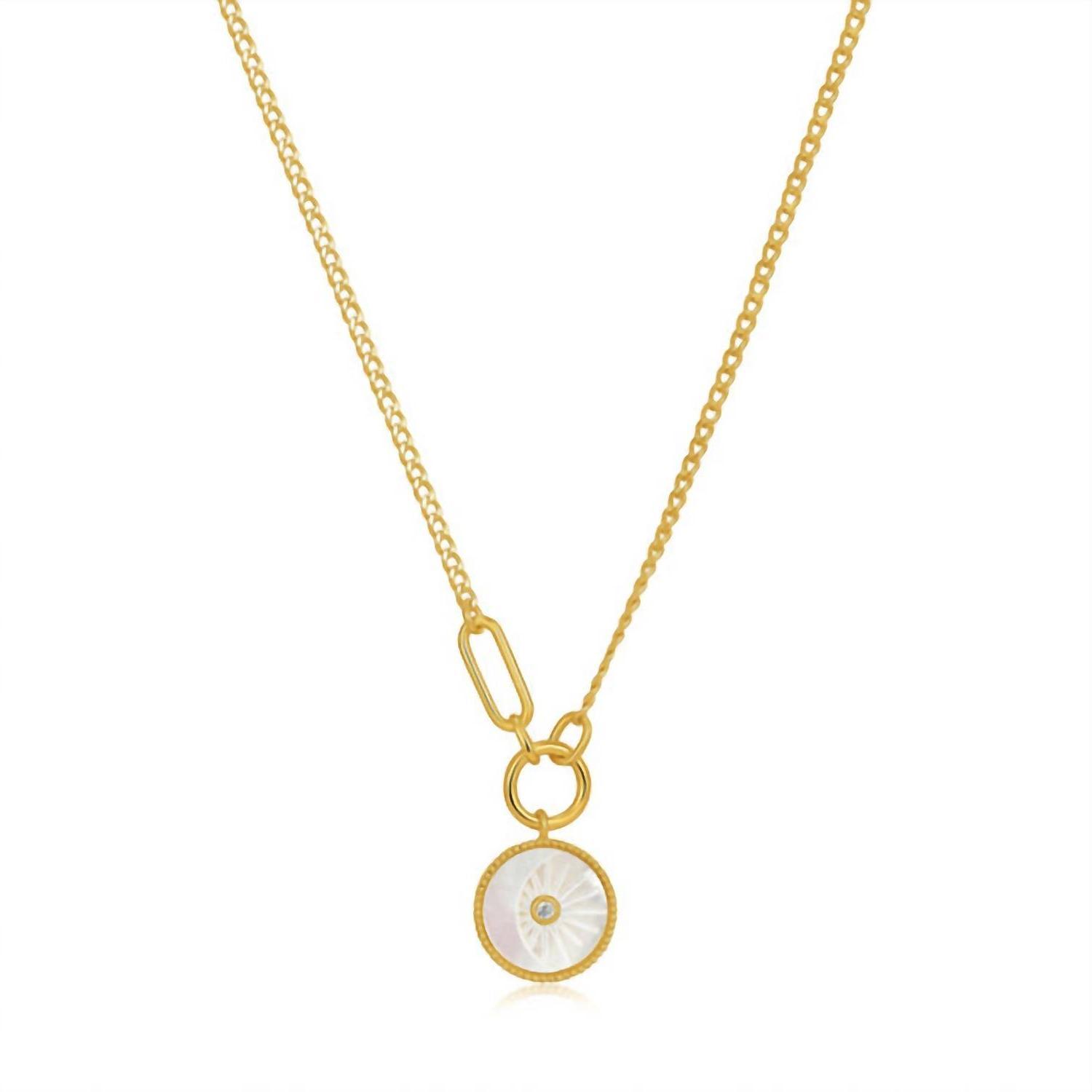 Eklexic Sun &amp; Moon Necklace Size One Size - $51.48