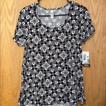 LuLaRoe Disney Gray Mickey Mouse Classic Tee Shirt Size XXS Winking Mickey - $19.79