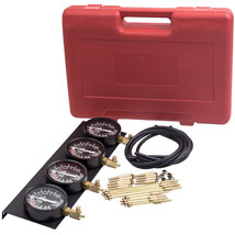 Fuel Vacuum Carburetor Synchronizer Gauge Adjustment Tool set Synchronise - £38.17 GBP