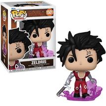 NEW/MINT Funko Pop! Anime: Seven Deadly Sins - Zeldris #1501 ~ Free Shipping! ~ - £15.17 GBP