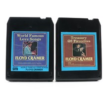 Floyd Cramer Treasury of Favorites &amp; World Famous Love Songs (2 Tapes, 8... - $6.65