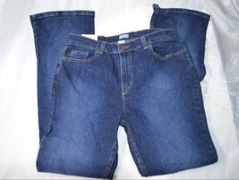 Bass American Jeans 10 Reg Stretch Bootcut 29&quot; Inseam Stonewash 5 Pocket Blue - £13.48 GBP