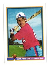 1991 Bowman #436 Wilfredo Cordero Montreal Expos - £2.38 GBP
