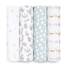 aden + anais Essentials Swaddle Blanket, Boutique Muslin Blankets for Girls &amp; Bo - £31.15 GBP