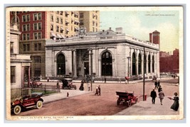 Peoples State Bank Detroit Michigan MI Detroit Publishing DB Postcard V20 - $2.92