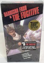 The Fugitive (VHS 1993) Harrison Ford Tommy Lee Jones Suspense Action Movie Tape - £4.09 GBP