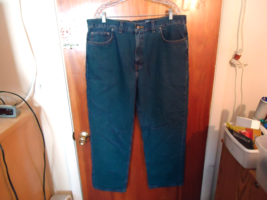 Mens " NWT " George 38X29 Relaxed Blue Jeans " Great Gift " - $27.99