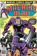 Machine Man Comic Book #1 Marvel Comics 1978 Very FINE/NEAR Mint - £26.97 GBP