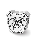 SS Butler University Bulldog Head Enameled Bead - $76.68